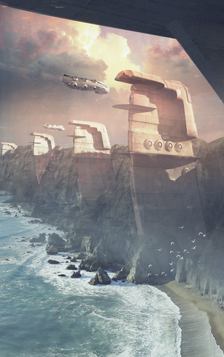 Illustration for article titled Stunning sci-fi concept sketches are actually 3D renders